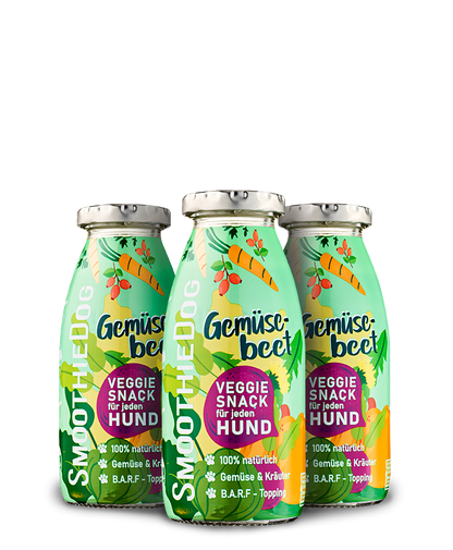 Hundesmoothie Gemüsebeet