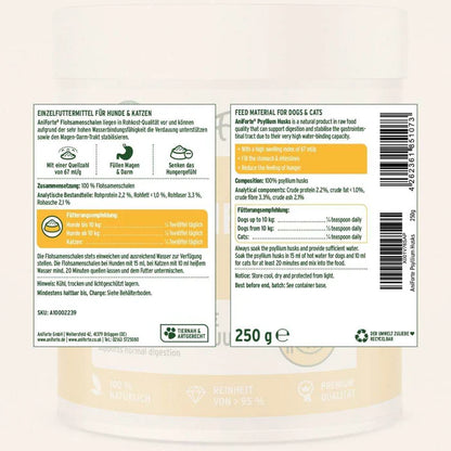 Aniforte Flohsamenschalen